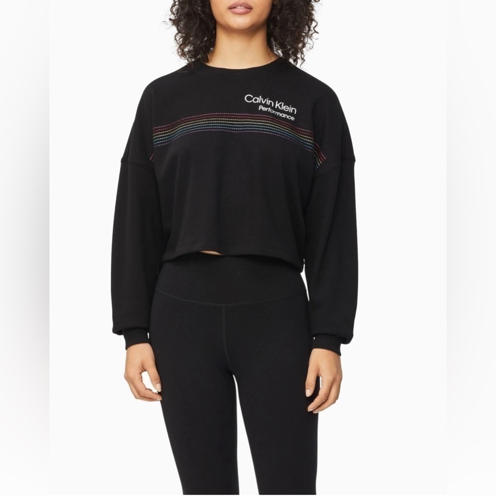 Calvin Klein Performance Crop Sweatshirt NWT Women’s Medium